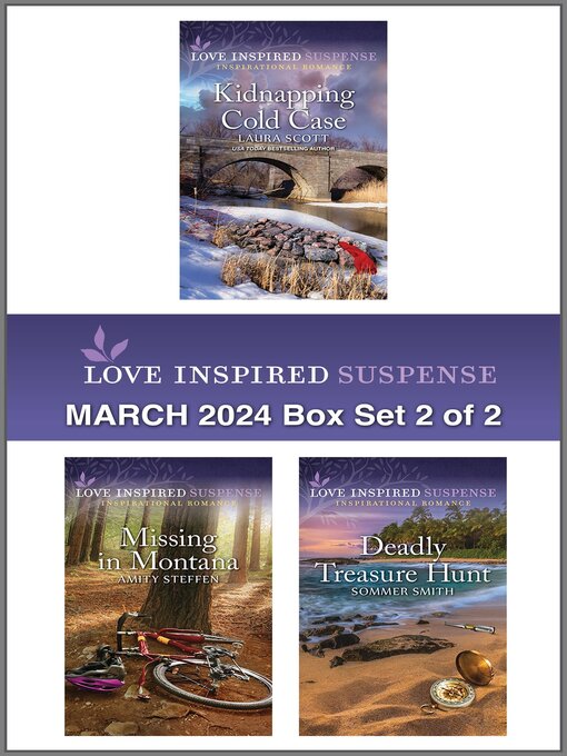 Title details for Love Inspired Suspense March 2024--Box Set 2 of 2 by Laura Scott - Available